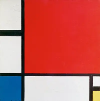 Composition with Red, Blue and Yellow Piet Mondrian